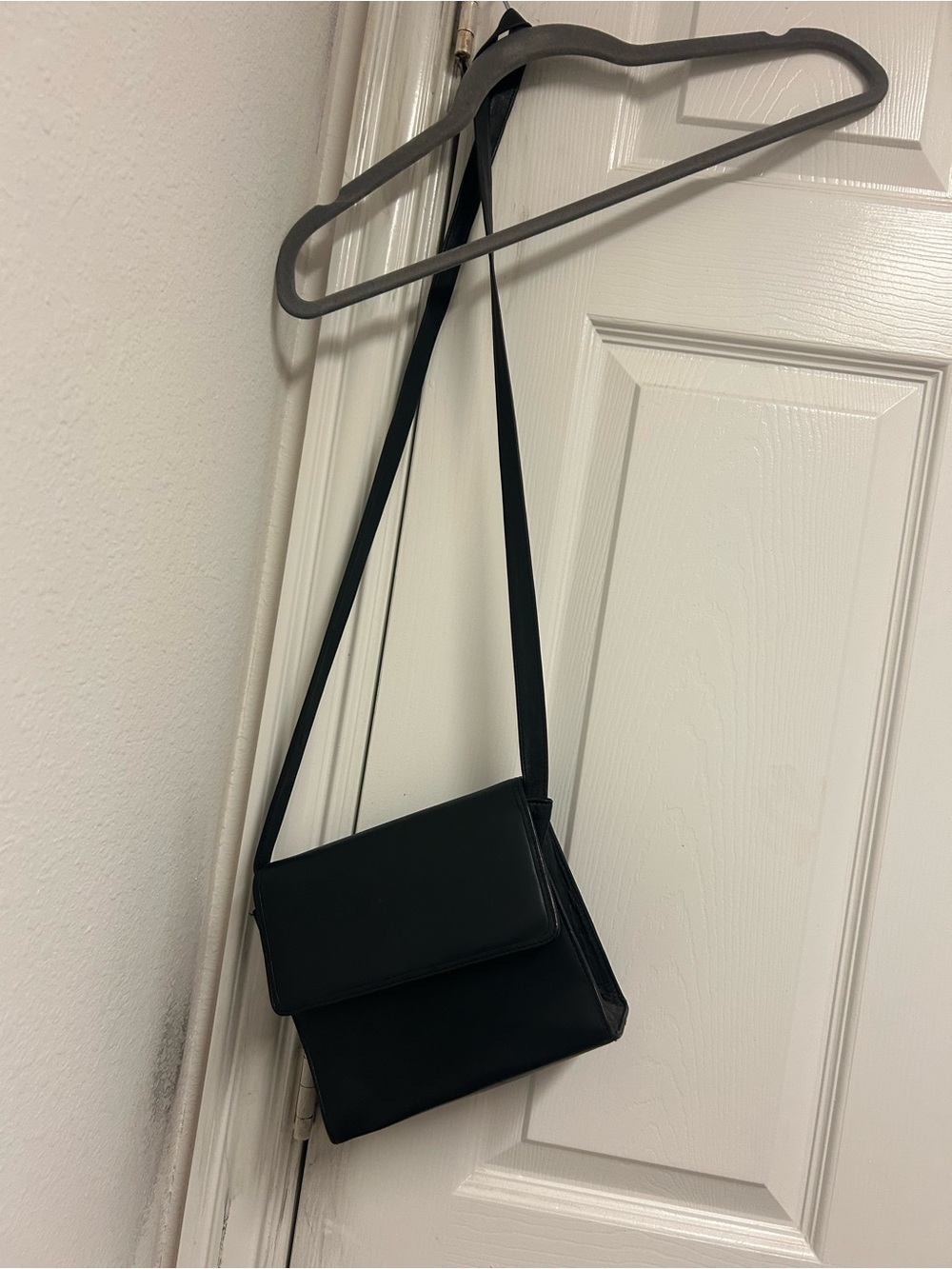 Classic Black Crossbody Shoulder Bag